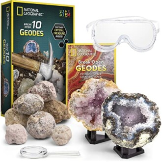 NATIONAL GEOGRAPHIC Break Open 10 Premium Geodes