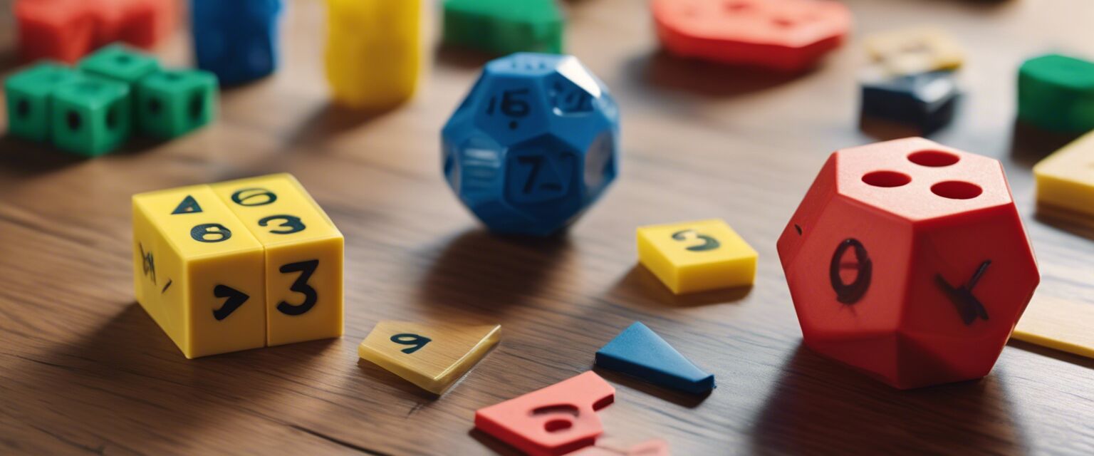 Math manipulatives for hands-on learning